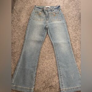 LOFT Light Blue Flare Jeans
